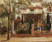 Max Slevogt Steinbart Villa oil painting on canvas
